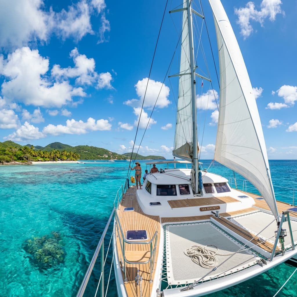 Klein Curaçao Catamaran Day Trip with Open bar & BBQ included - view 1